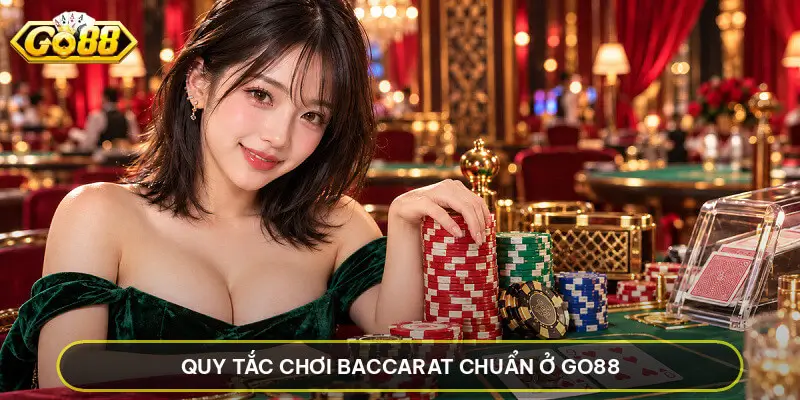 Quy tắc chơi Baccarat chuẩn ở Go88