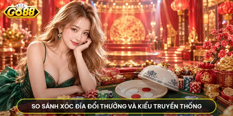 So Sánh Xóc Đĩa Đổi Thưởng Và Kiểu Truyền Thống